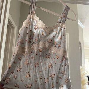 Spell Floral Lace Trim Camisole